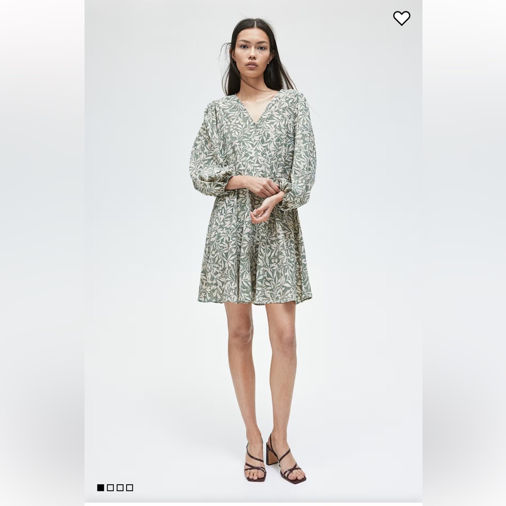 H&M Tie-Belt Dress